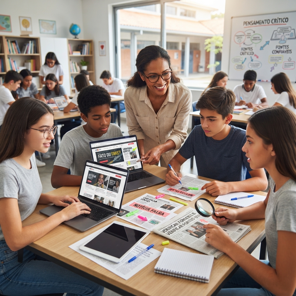 Alfabetização Midiática: Como a escola pode ajudar no combate a fake news?